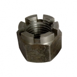 NUT SLOTTED BRIGHT MACHINED BSF 1 INCH 